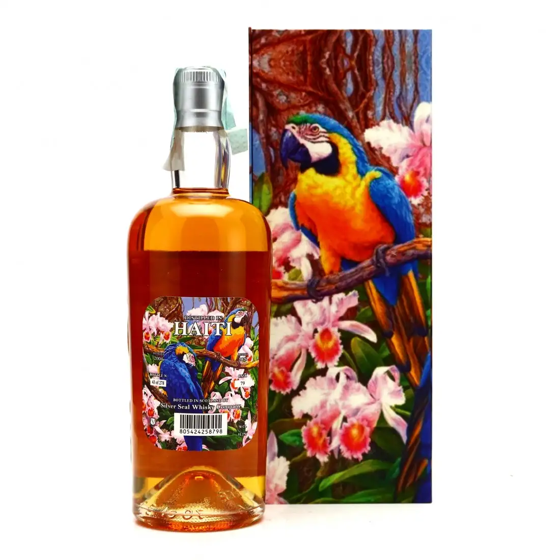 Hochauflösendes Bild von Silver Seal Haitian Rum 2004