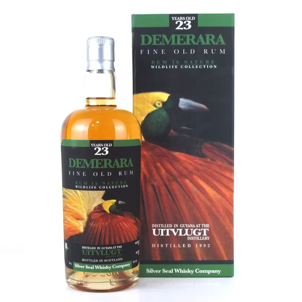 Bottle of Silver Seal Uitvlugt Demerara 1992