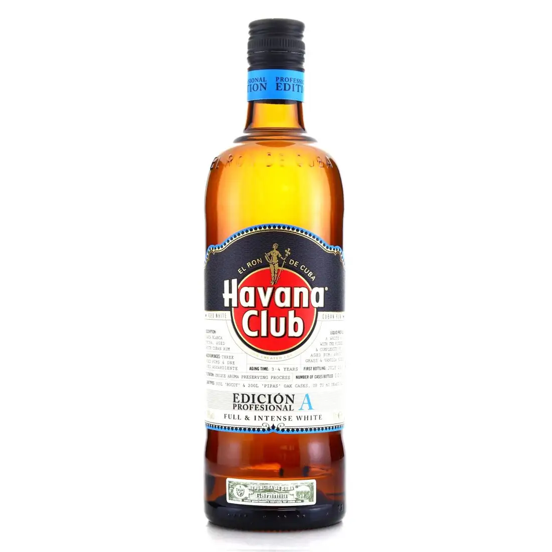 Bottle of Havana Club Edición Profesional A