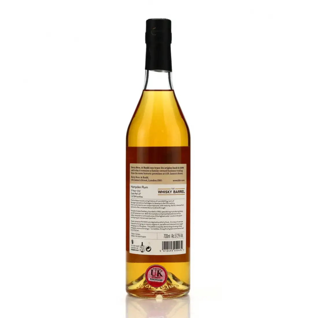 Hochauflösendes Bild von Berry Bros & Rudd Hampden LROK 2000