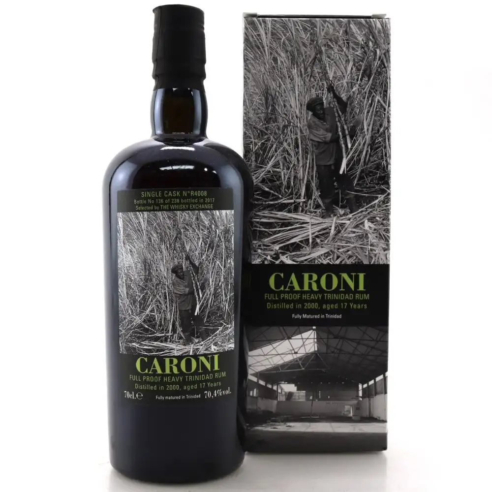 Bottle of Velier Caroni Heavy Trinidad Rum (TWE) HTR 2000