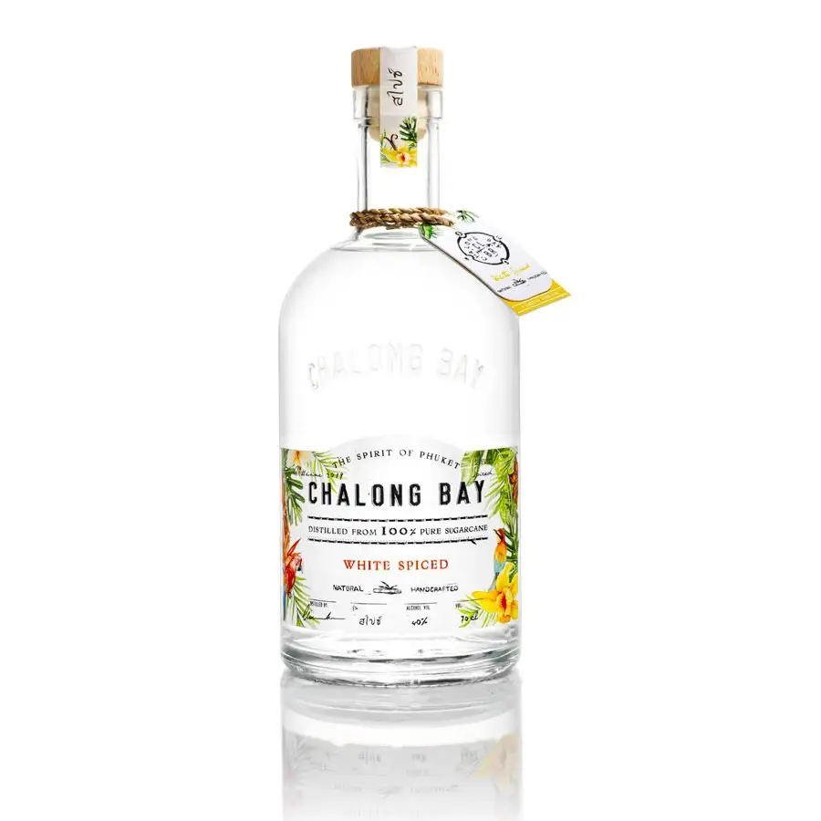 Bottle of Chalong Bay Distillery White Spiced