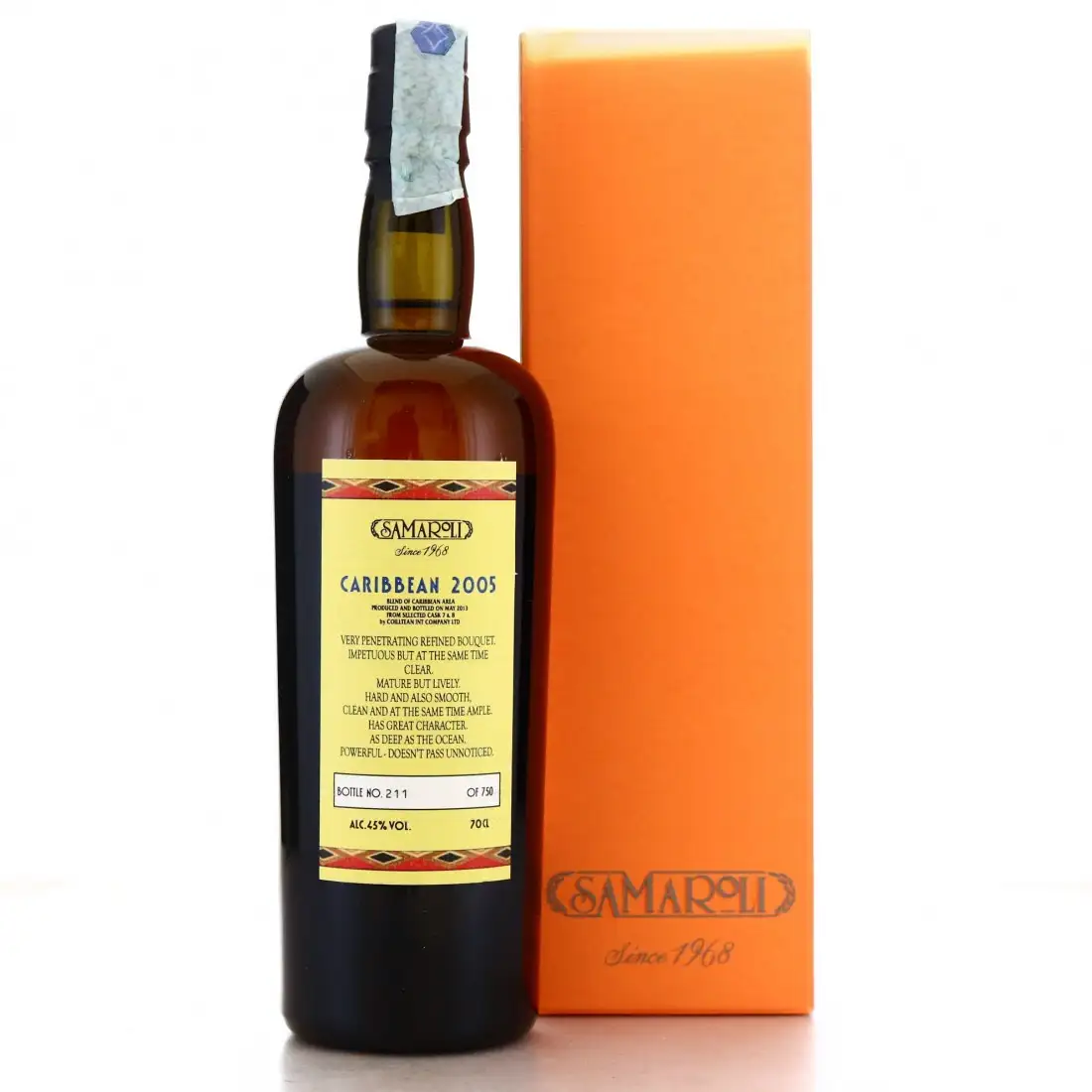 High resolution image of Samaroli Caribbean Rum (Edition 2013) 2005