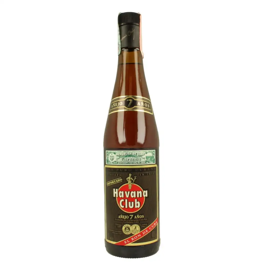 Bottle of Havana Club 7 Años Añejo 00‘s