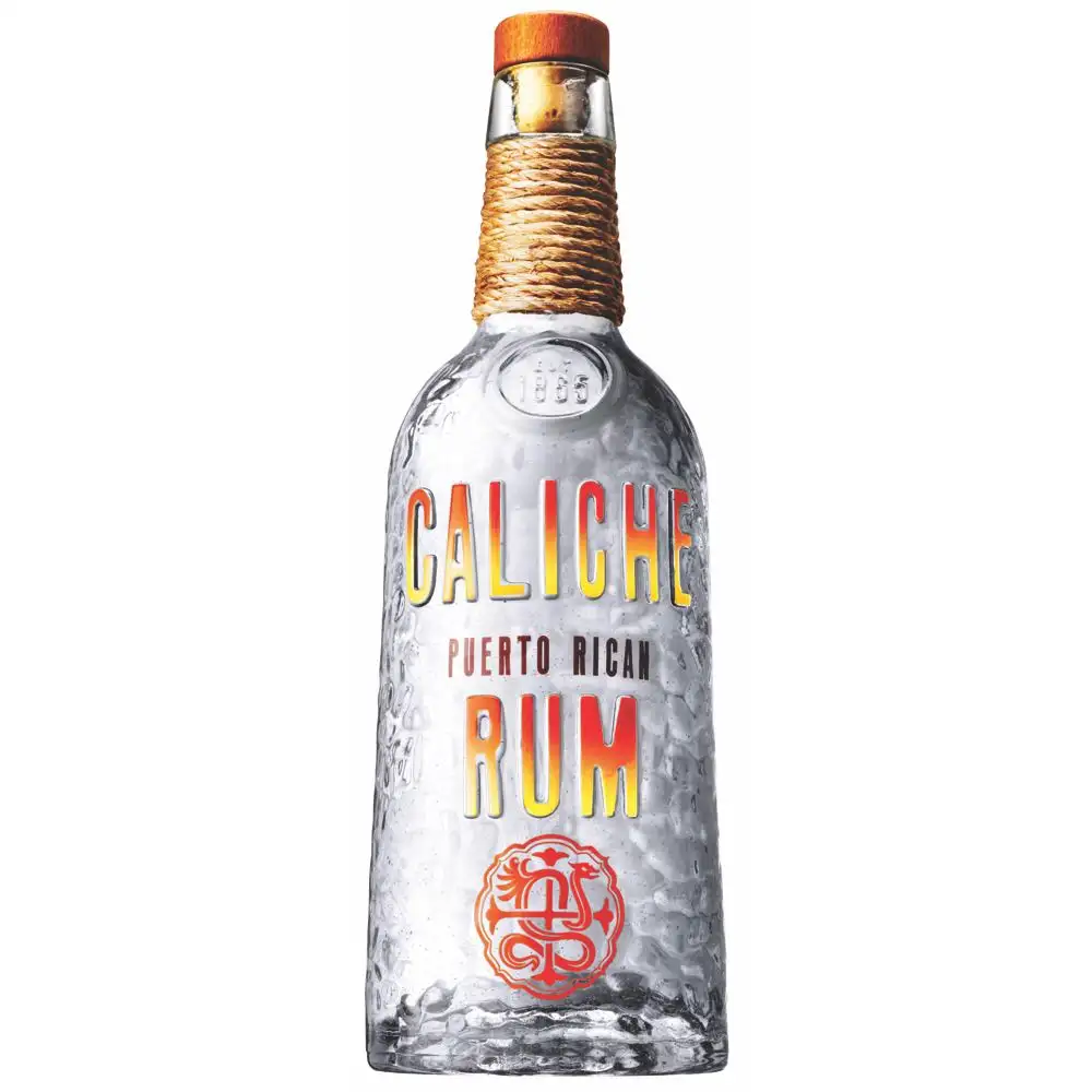 Bottle of Caliche Rum Puerto Rican