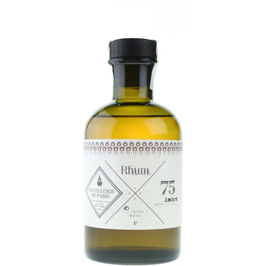 Bottle of Distillerie de Paris Rhum Ambré