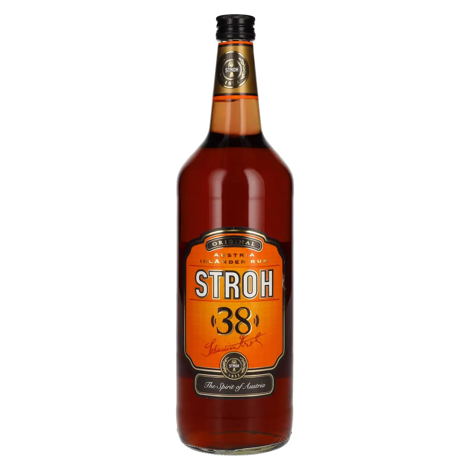 Bottle of Stroh 38