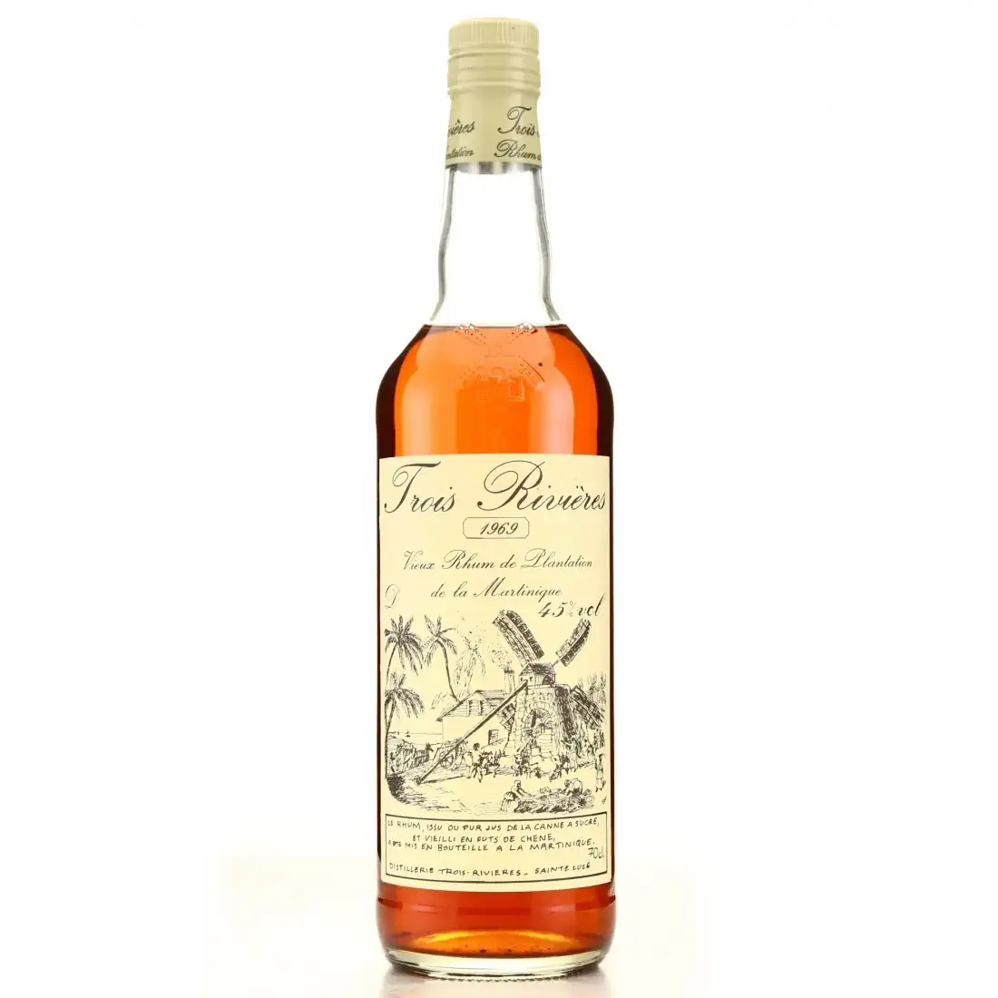 Bottle of Trois Rivières 1969