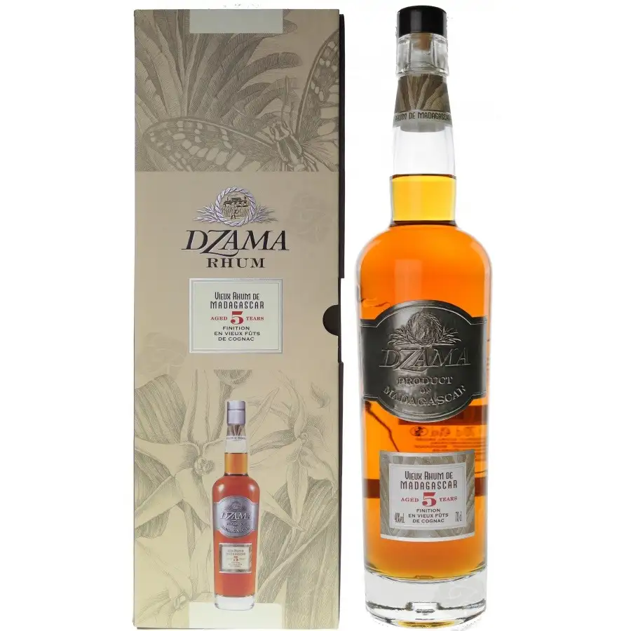 Bottle of Dzama Vieux Rhum de Madagascar