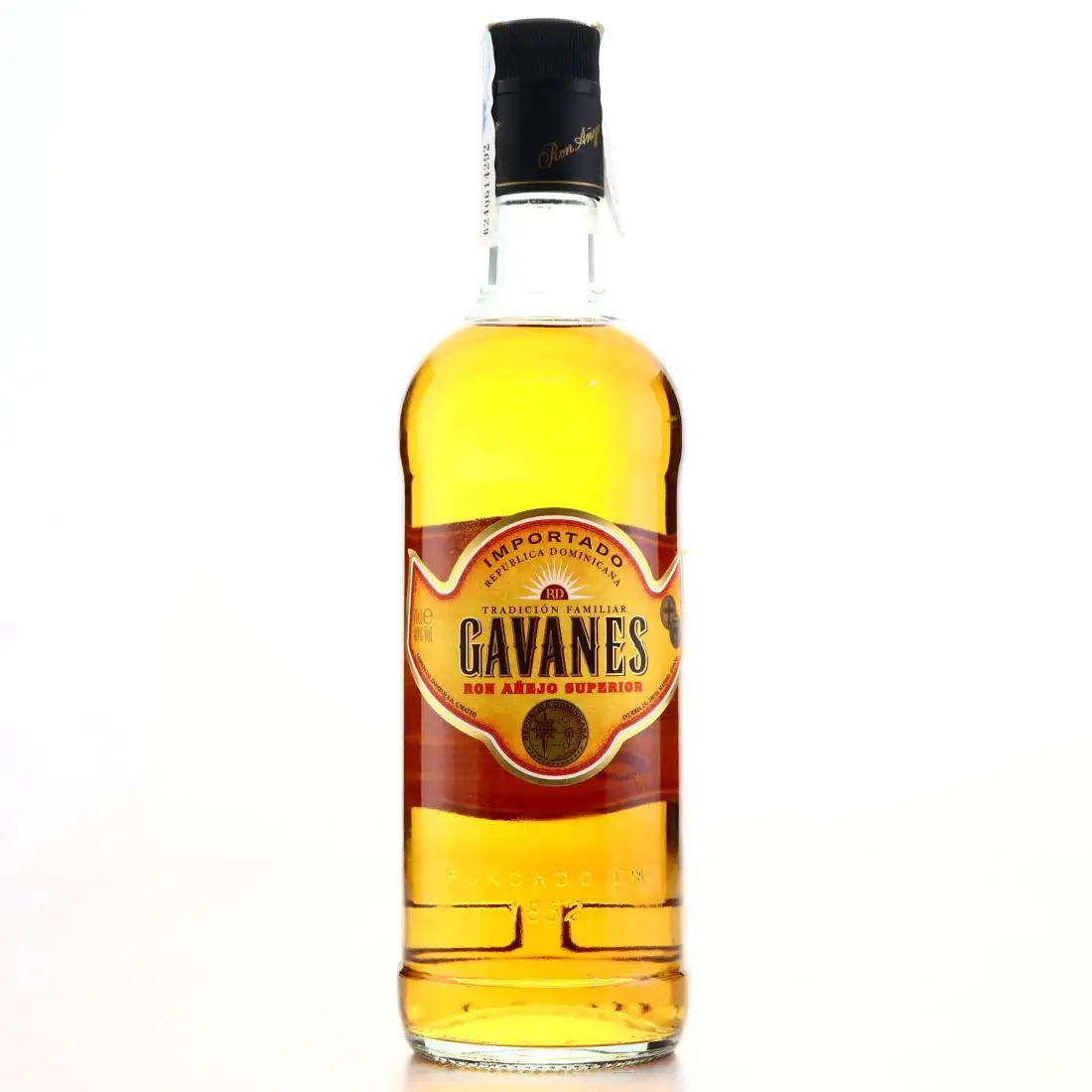 Bottle of Brugal Gavanes Ron Anejo Superior
