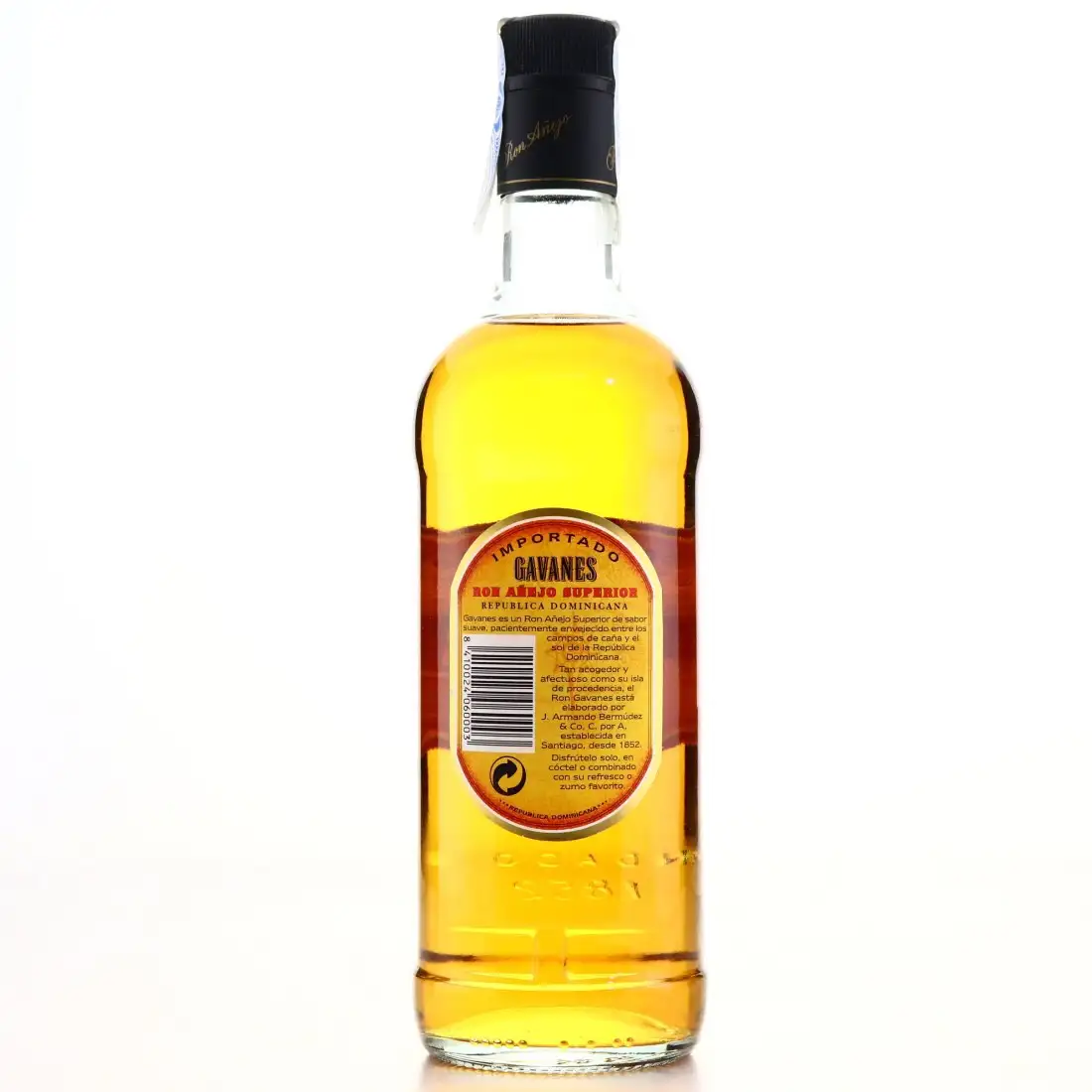 High resolution image of Brugal Gavanes Ron Anejo Superior