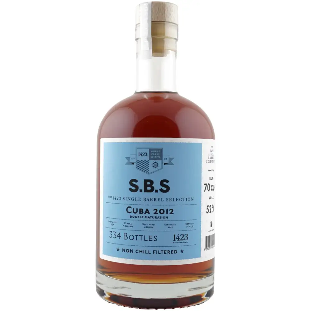 Bottle of S.B.S Cuba 2012