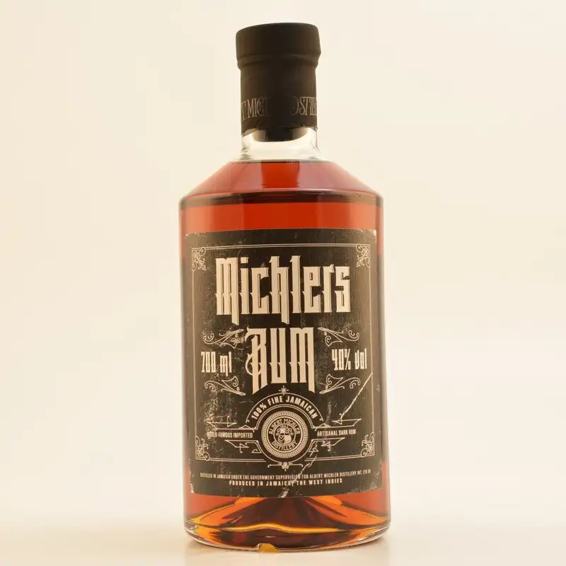 Hochauflösendes Bild von Albert Michler Distillery Michlers Rum Jamaica Dark