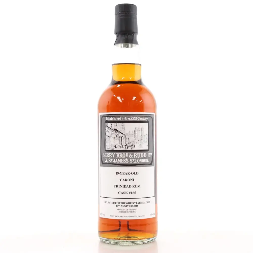 Hochauflösendes Bild von Berry Bros & Rudd Caroni Whisky Barrel 10th Anniversary 1997