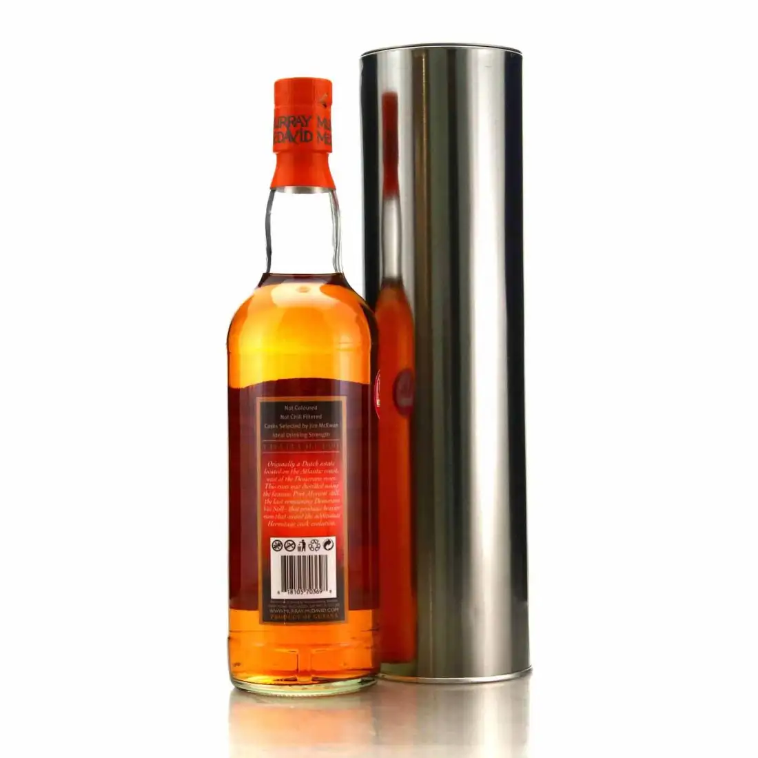 Hochauflösendes Bild von Murray McDavid Uitvlugt (Port Mourant) Guyana Rum 1991