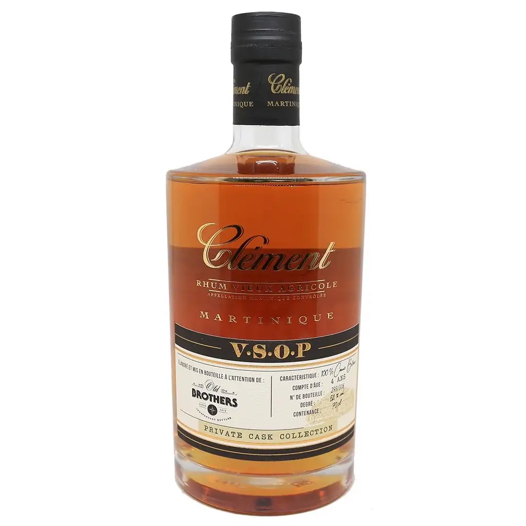 Bottle of Old Brothers Clément VSOP Private Cask Collection