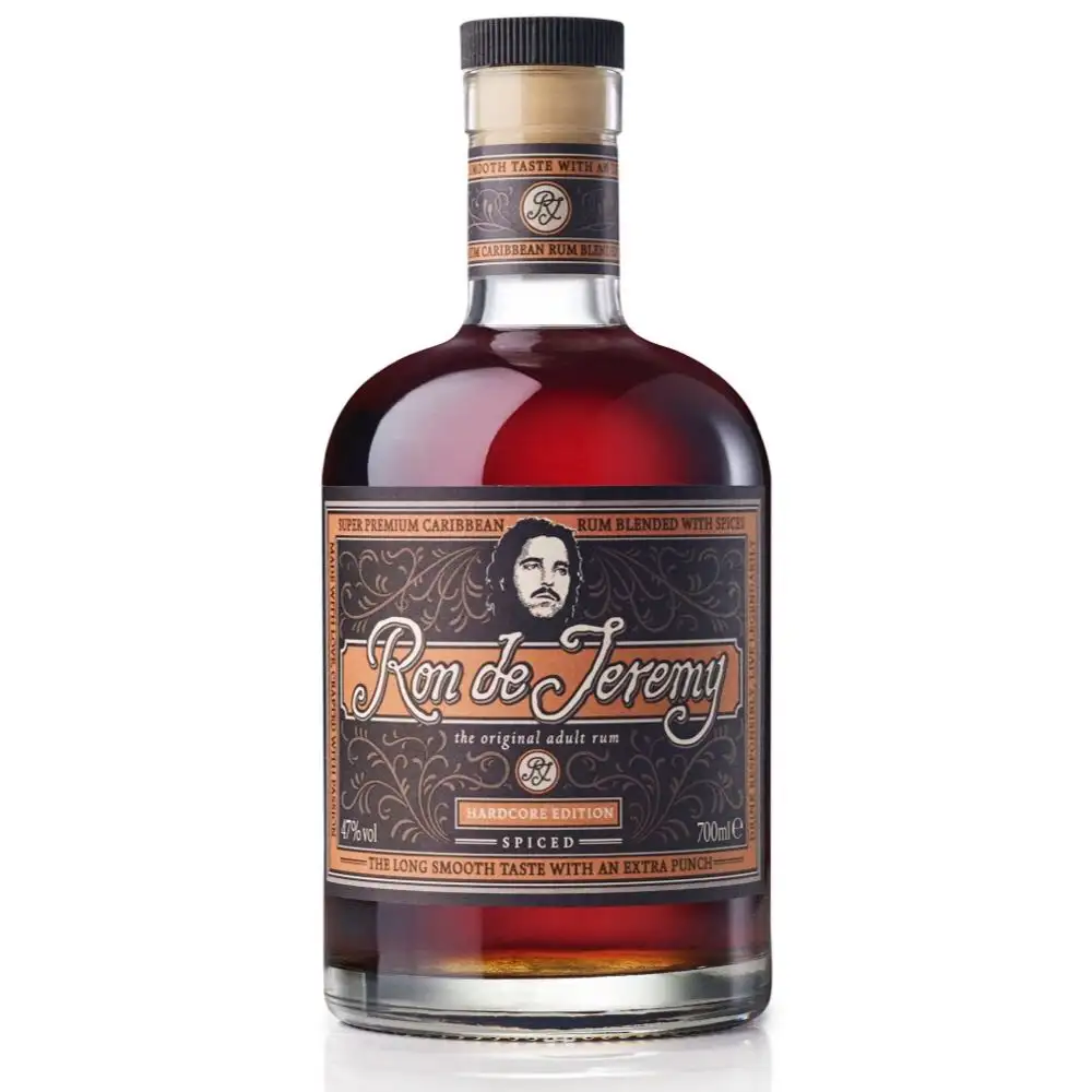Bottle of Ron de Jeremy Spiced Hardcore Edition