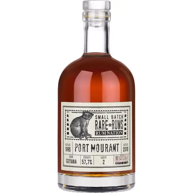 Bottle of Rum Nation Port Mourant Small Batch Rare Rums 1995