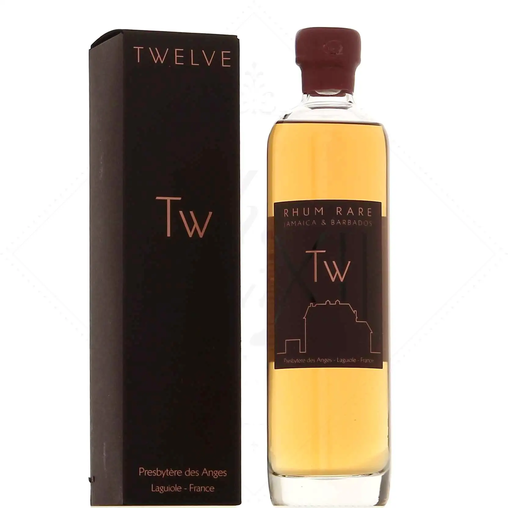 Bottle of Twelve Whisky d’Aubrac Rhum Rare Jamaica & Barbados Port Cask Finish