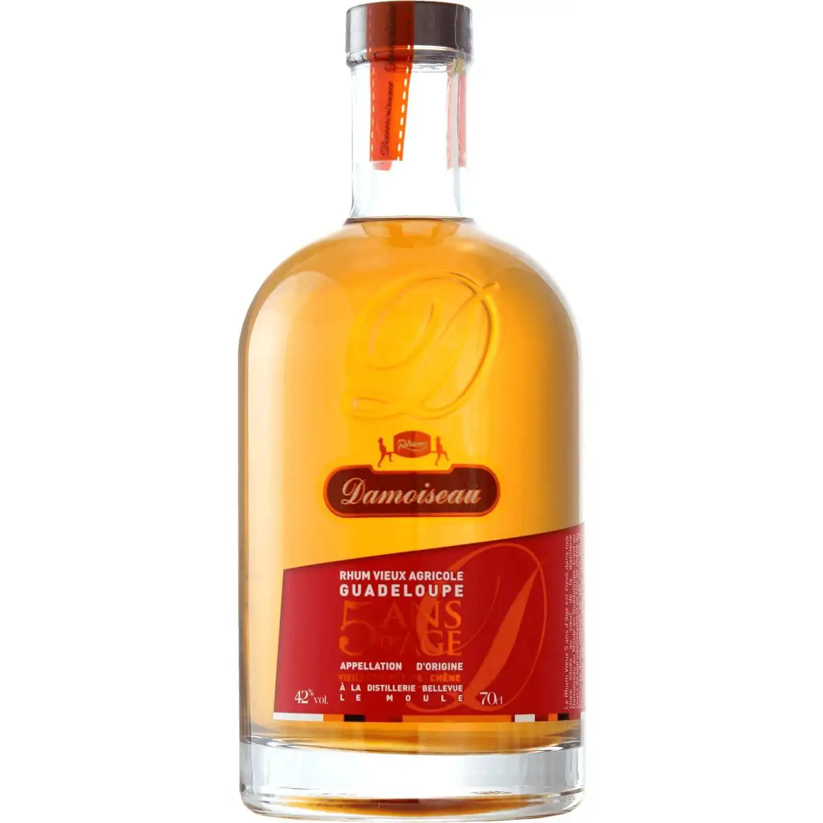 Bottle of Damoiseau Rhum Vieux Agricole Guadeloupe 5 Ans d‘Age