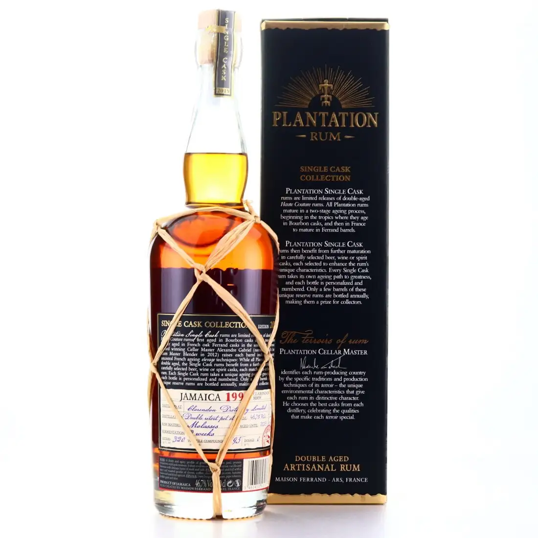 Hochauflösendes Bild von Clarendon Plantation Jamaica Single Cask MMW 1999