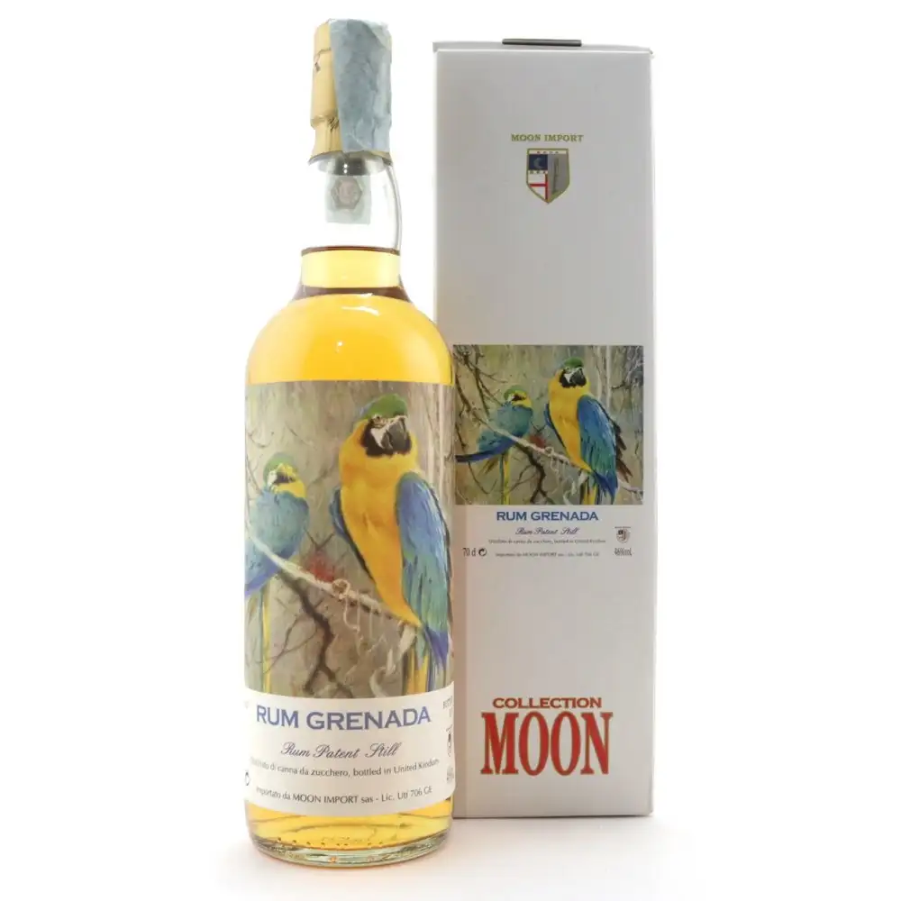 Hochauflösendes Bild von Moon Import Rum Grenada 1998