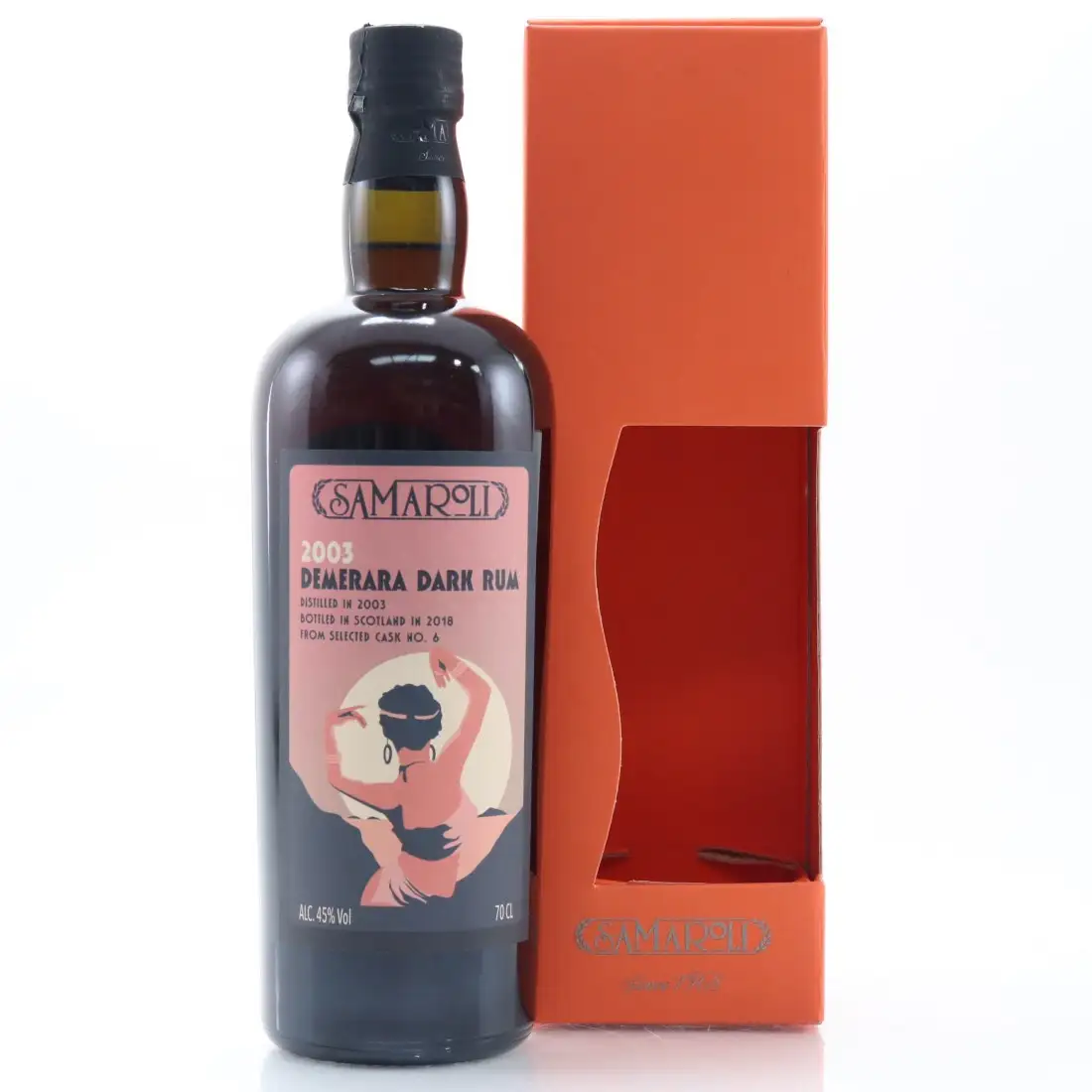 Hochauflösendes Bild von Samaroli Diamond Demerara Dark 2003