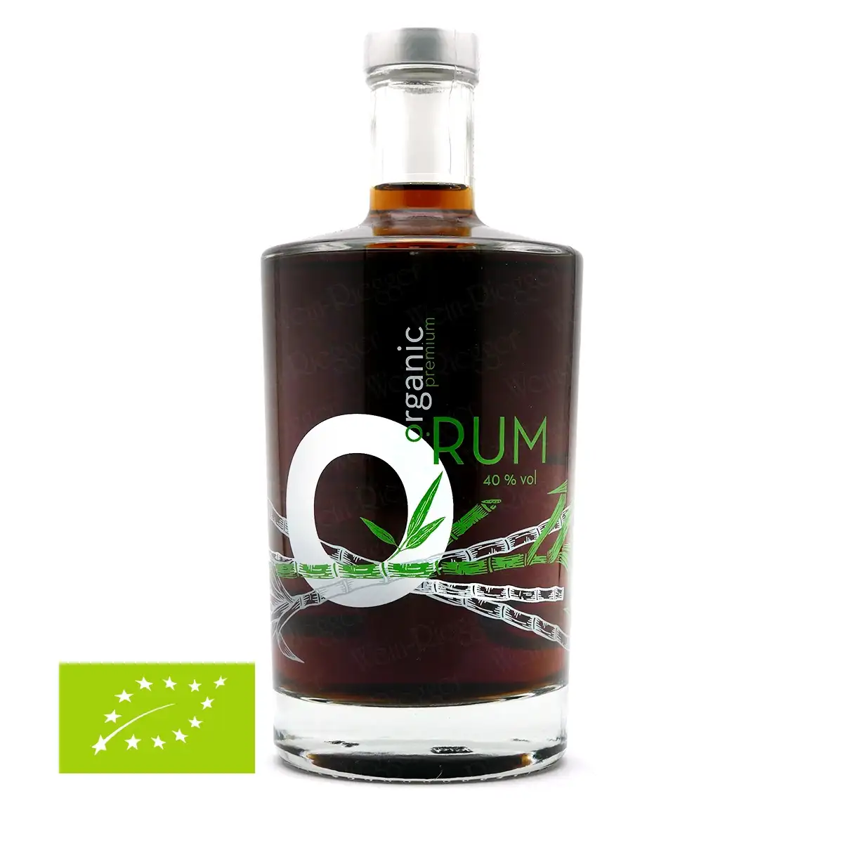 Bottle of Farthofer Organic Rum