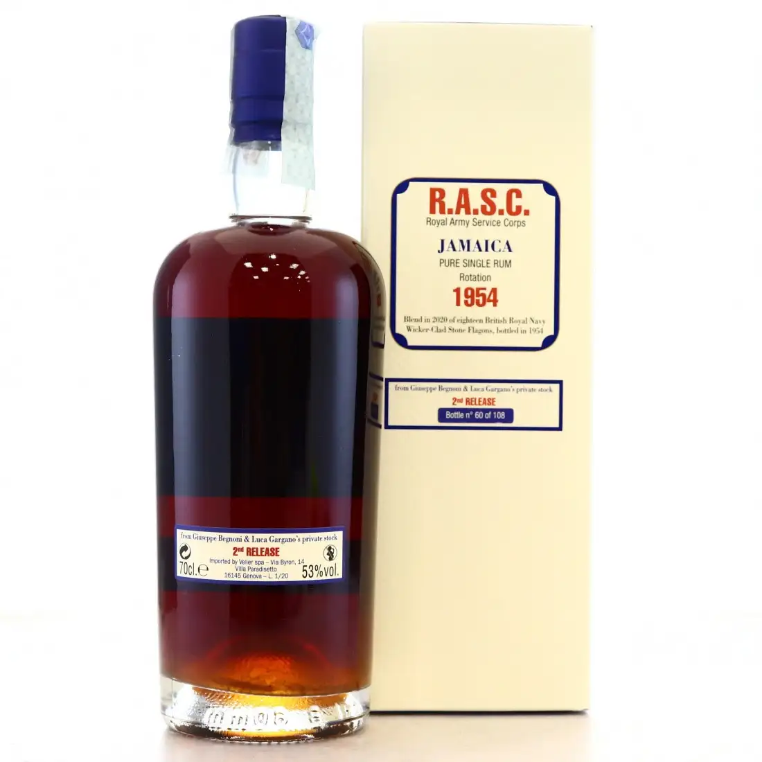 Hochauflösendes Bild von Velier R.A.S.C. Royal Army Service Corps (Begnoni) 1954