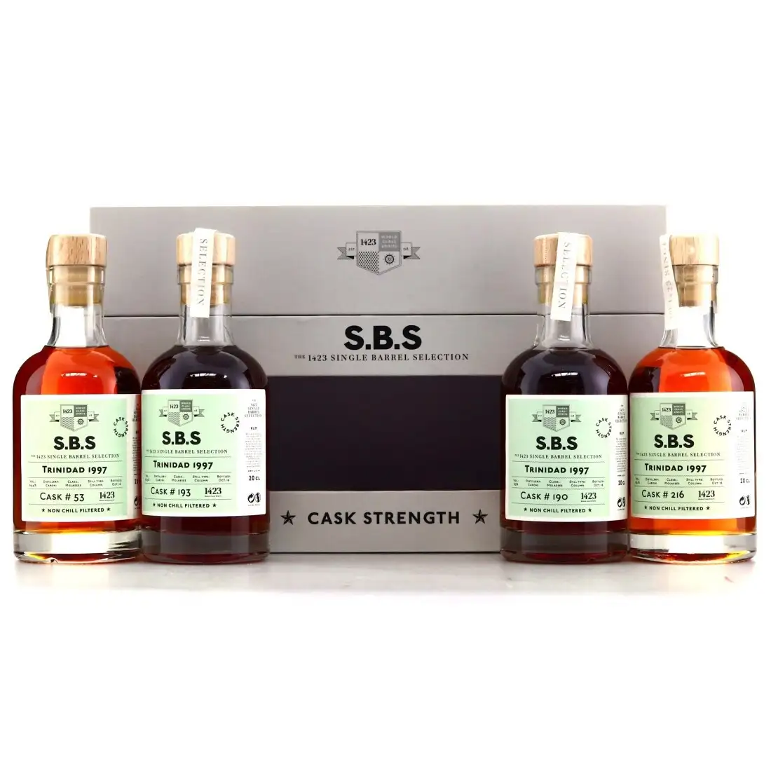 Bottle of Caroni S.B.S Trinidad HTR 1997