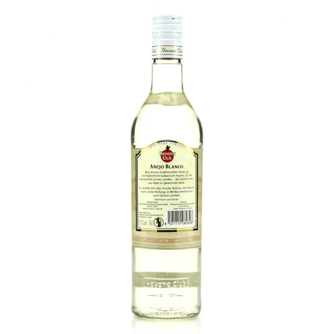 Hochauflösendes Bild von Havana Club Añejo Blanco