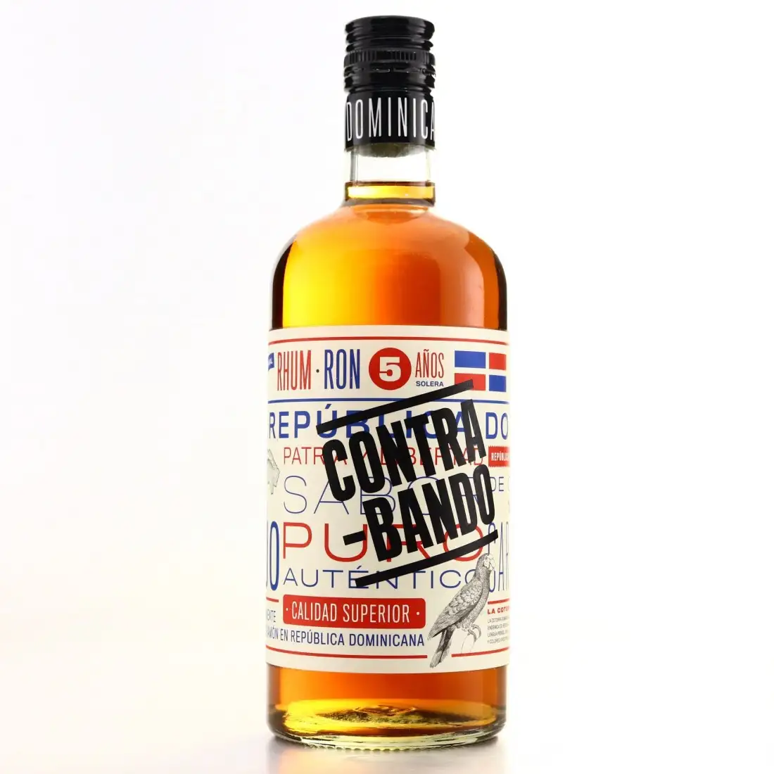 Bottle of Oliver & Oliver Contrabando