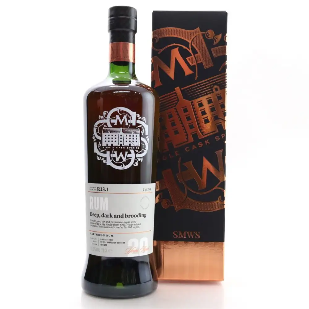 Bottle of SMWS Caroni R13.1 Deep, dark and brooding HTR 1998