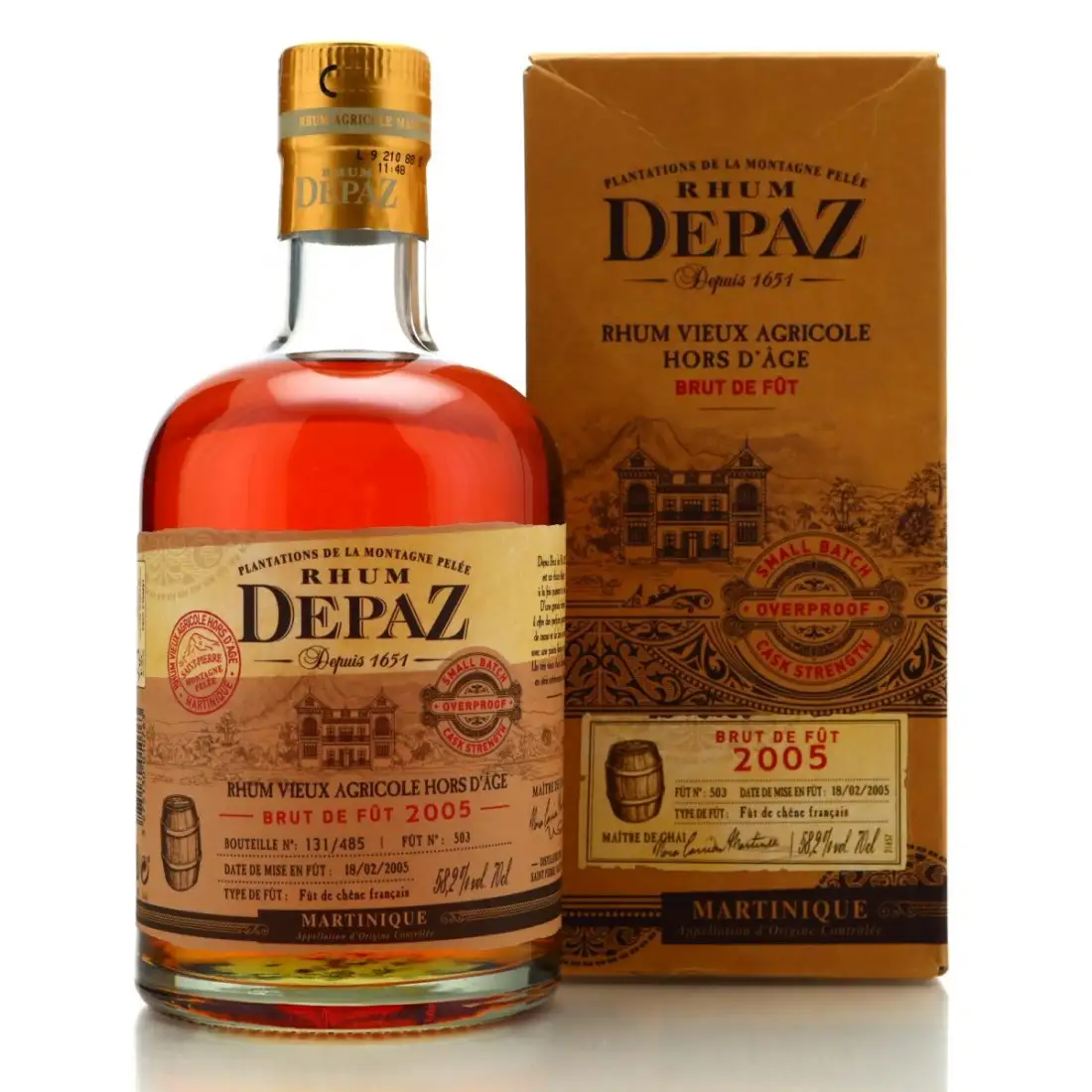 High resolution image of Depaz Small Batch 2005