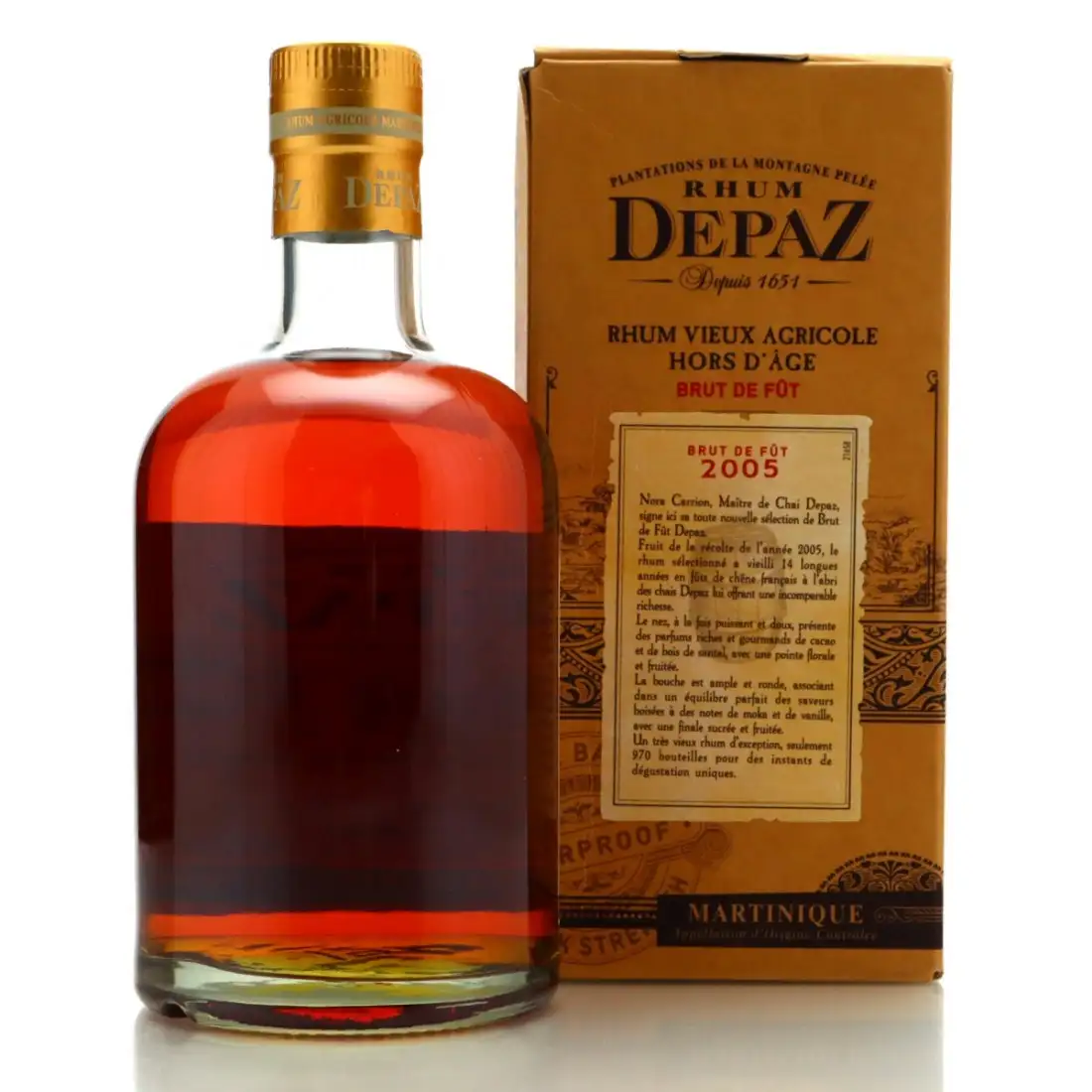 High resolution image of Depaz Small Batch 2005