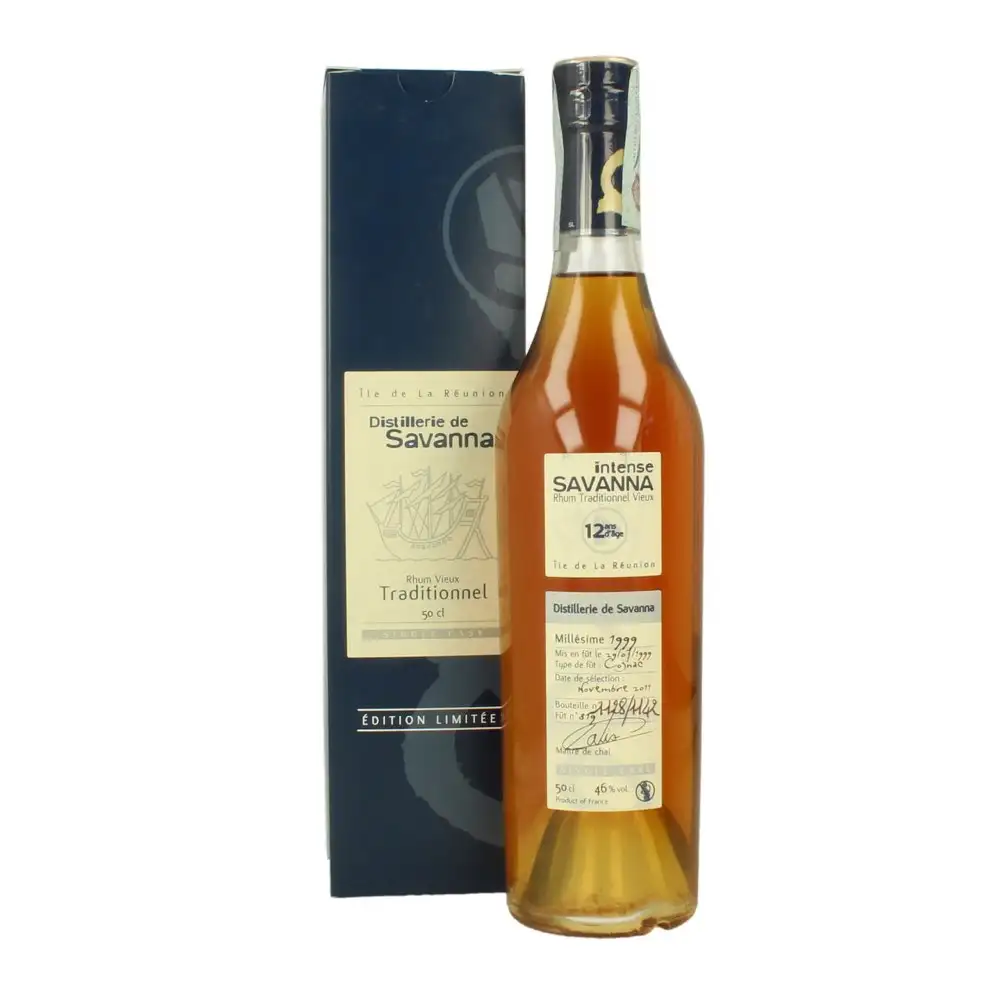 Bottle of Savanna Intense 12 ans d‘âge 1999