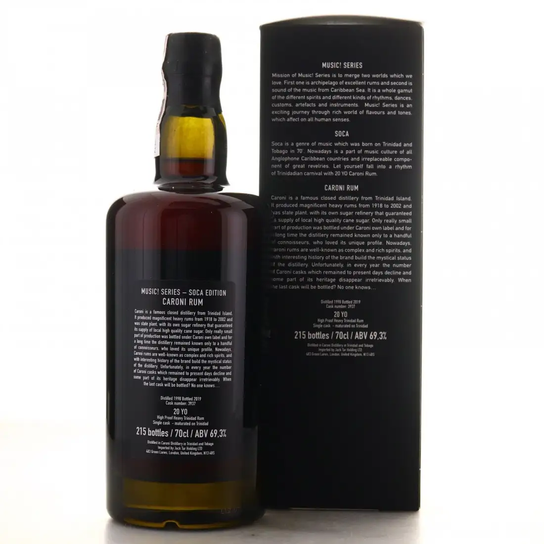 Hochauflösendes Bild von Jack Tar Caroni Old Music! Series Soca Edition 1998