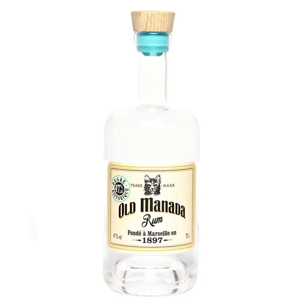 Bottle of Ferroni Old Manada Rum White