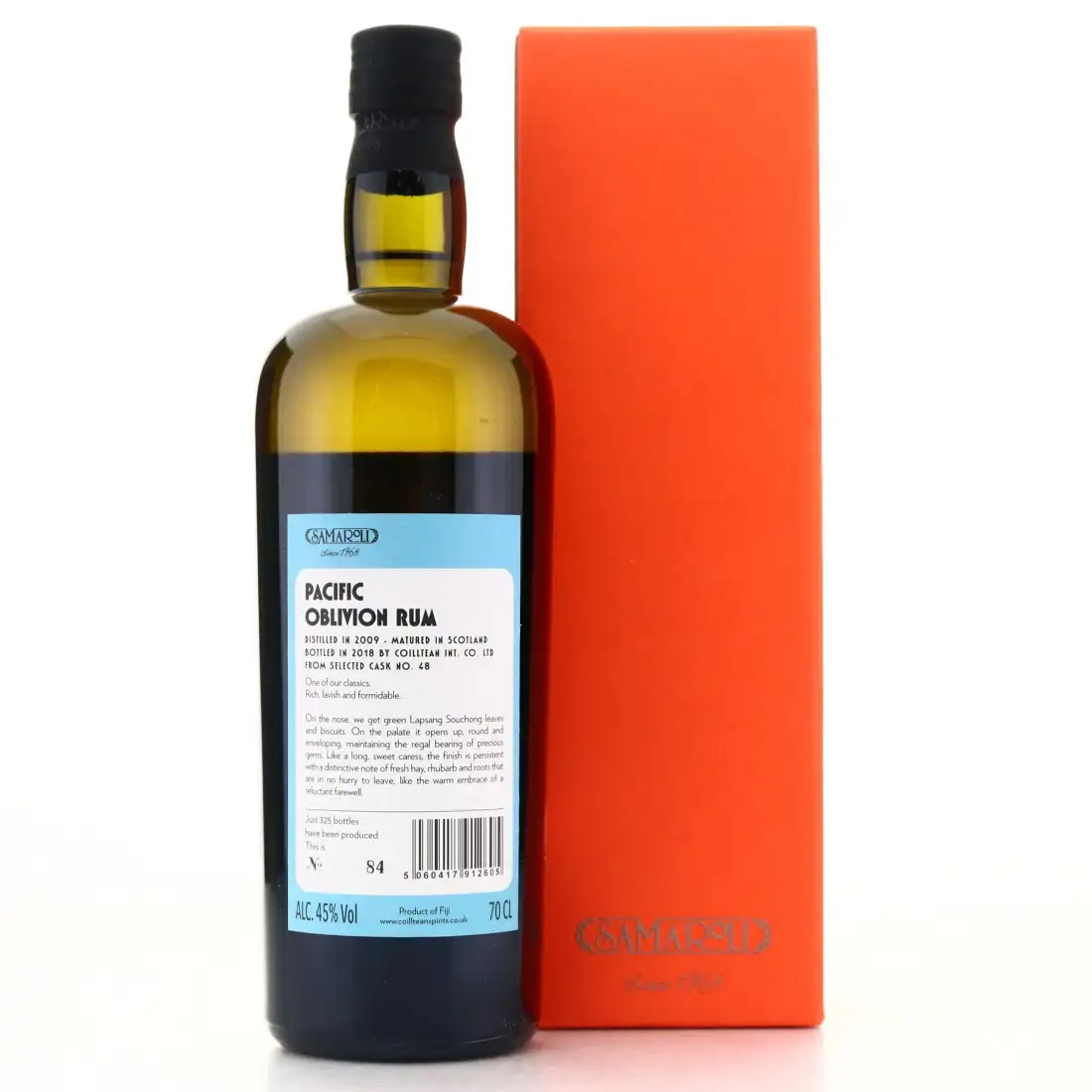 Hochauflösendes Bild von Samaroli South Pacific Pacific Oblivion Rum 2009