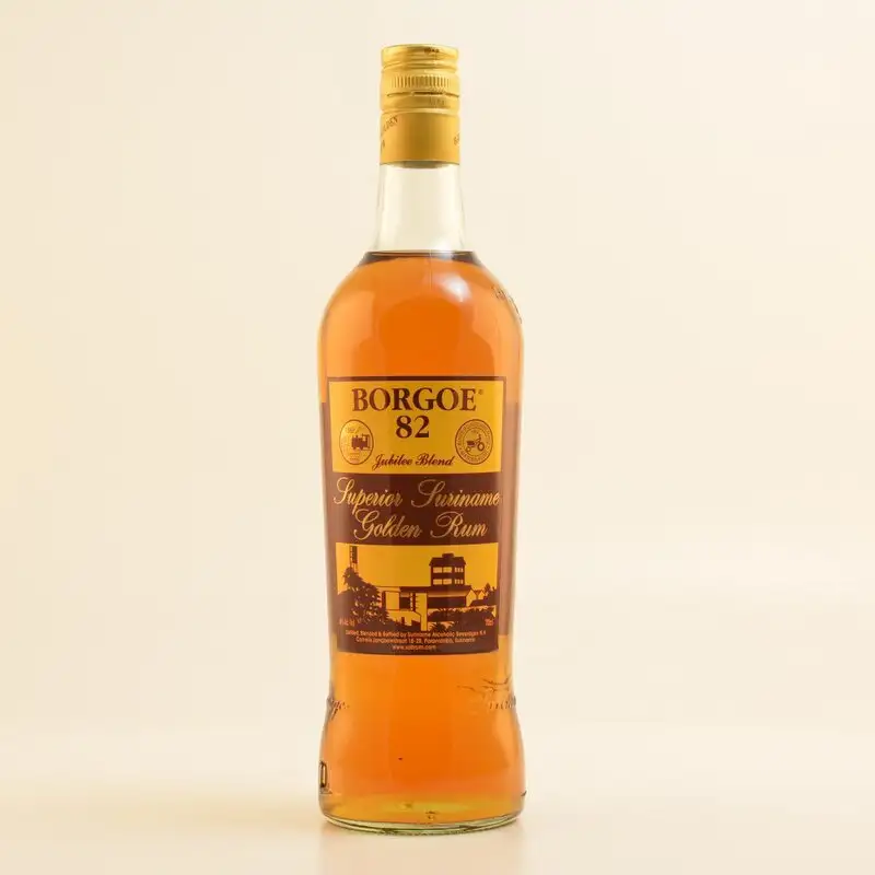 Bottle of Suriname Alcoholic Beverages Borgoe 82