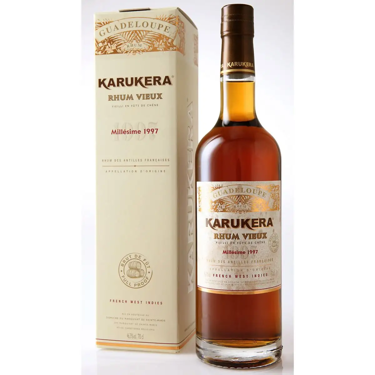 Bottle of Karukera Millésime 1997