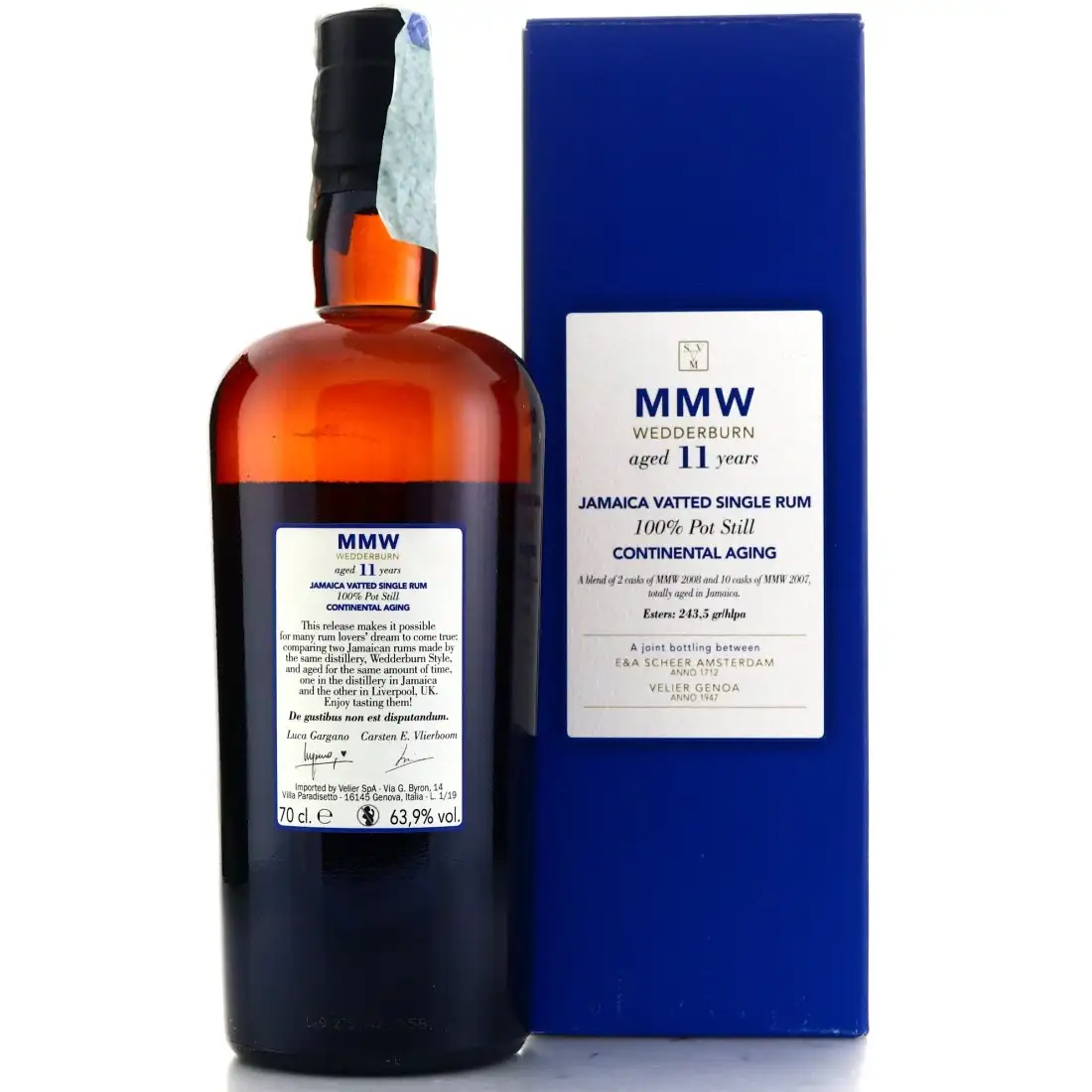 Hochauflösendes Bild von Velier & Scheer Clarendon Wedderburn Continental Aging MMW