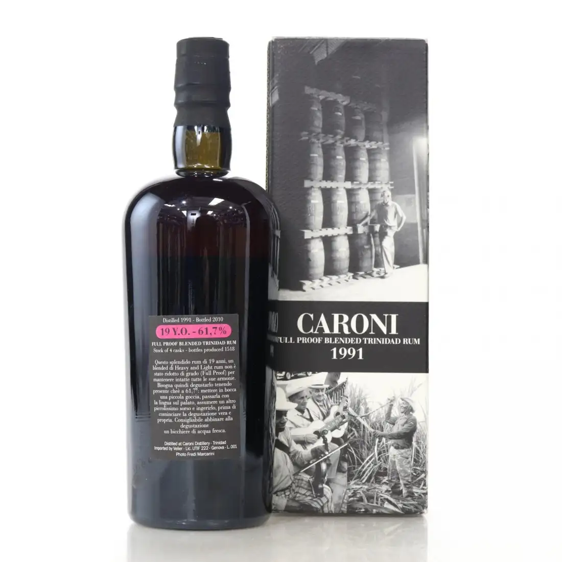 Hochauflösendes Bild von Velier Caroni Blended Trinidad Rum 1991