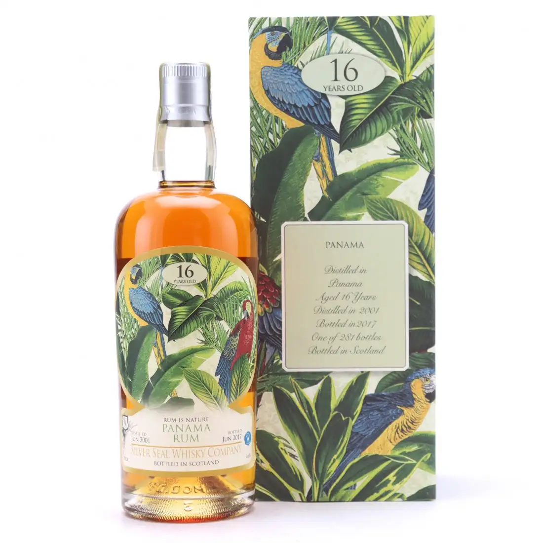 Bottle of Silver Seal Panama 2001