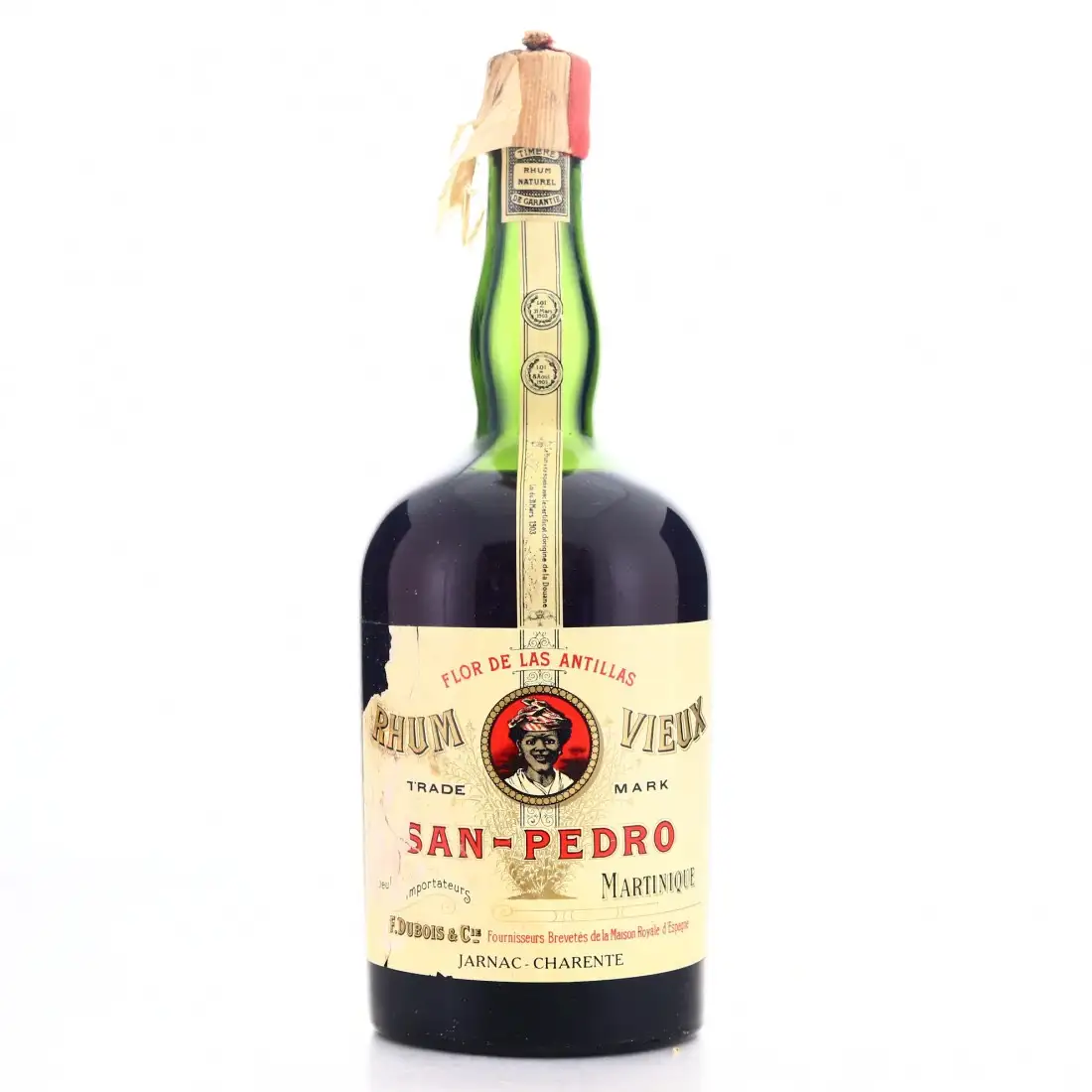 Bottle of F. Dubois & Cie Flor de las Antillas Rhum Vieux San-Pedro