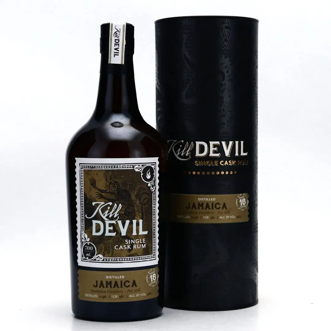 Bottle of Hampden Kill Devil Jamaica HLCF 1998