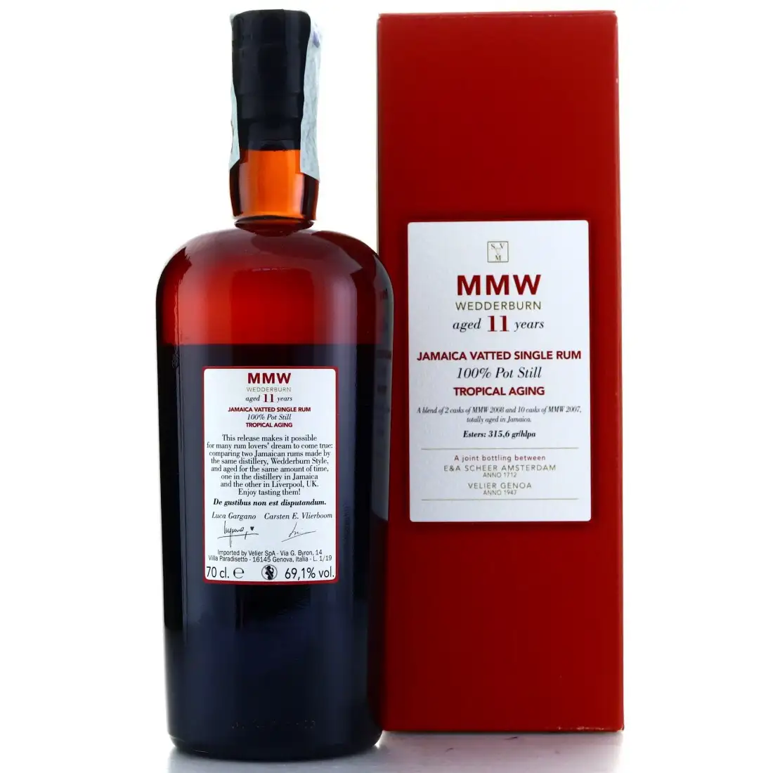 Hochauflösendes Bild von Velier & Scheer Clarendon Wedderburn Tropical Aging MMW