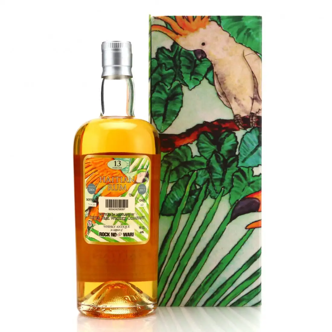 Hochauflösendes Bild von Silver Seal Barbancourt Haitian 2004