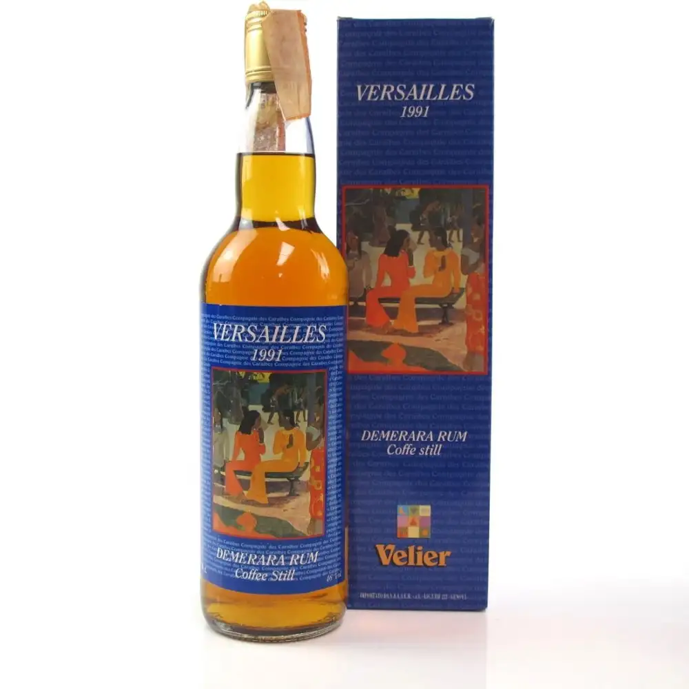Bottle of Velier Versailles Demerara Rum Coffee Still 1991