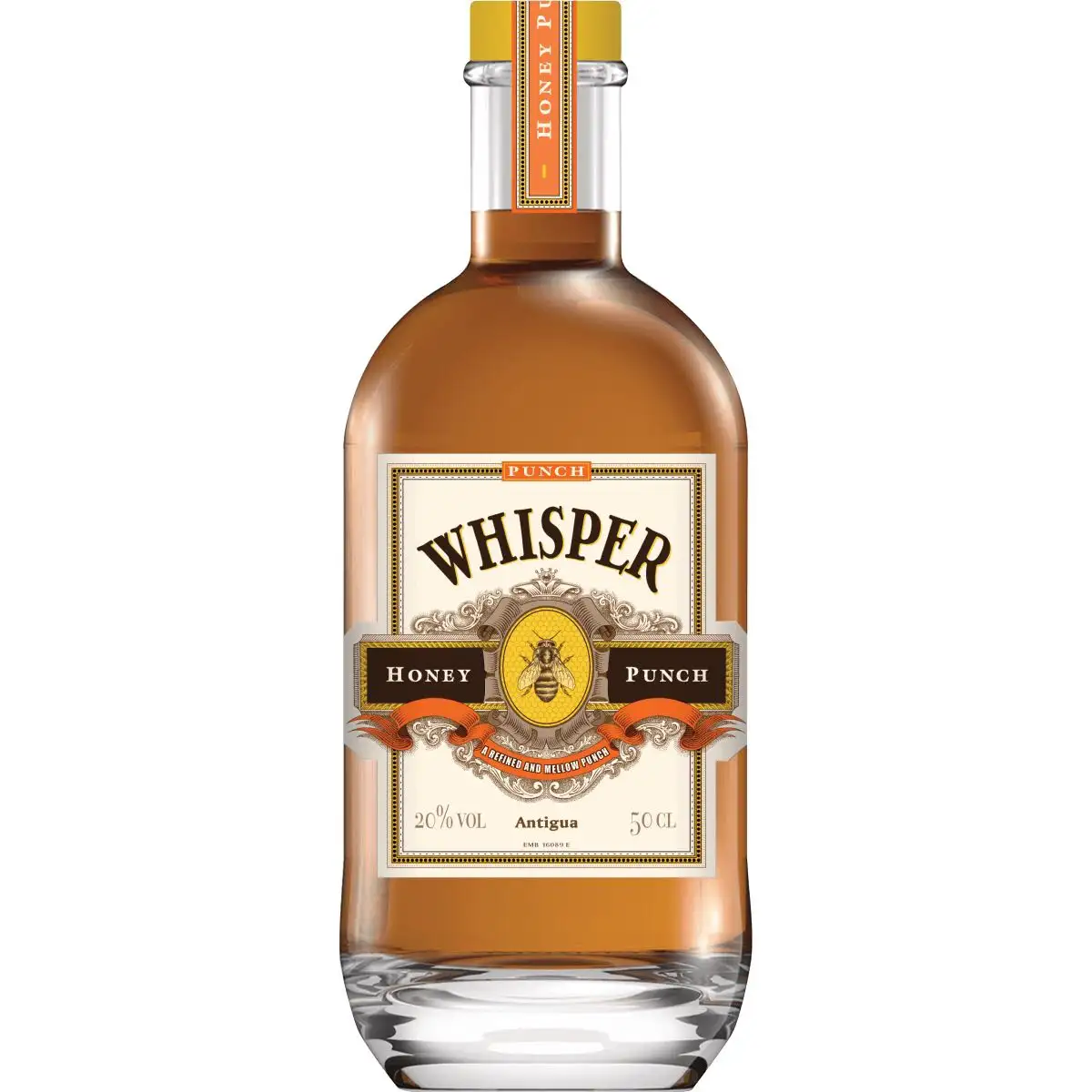Bottle of Whisper Honey Punch